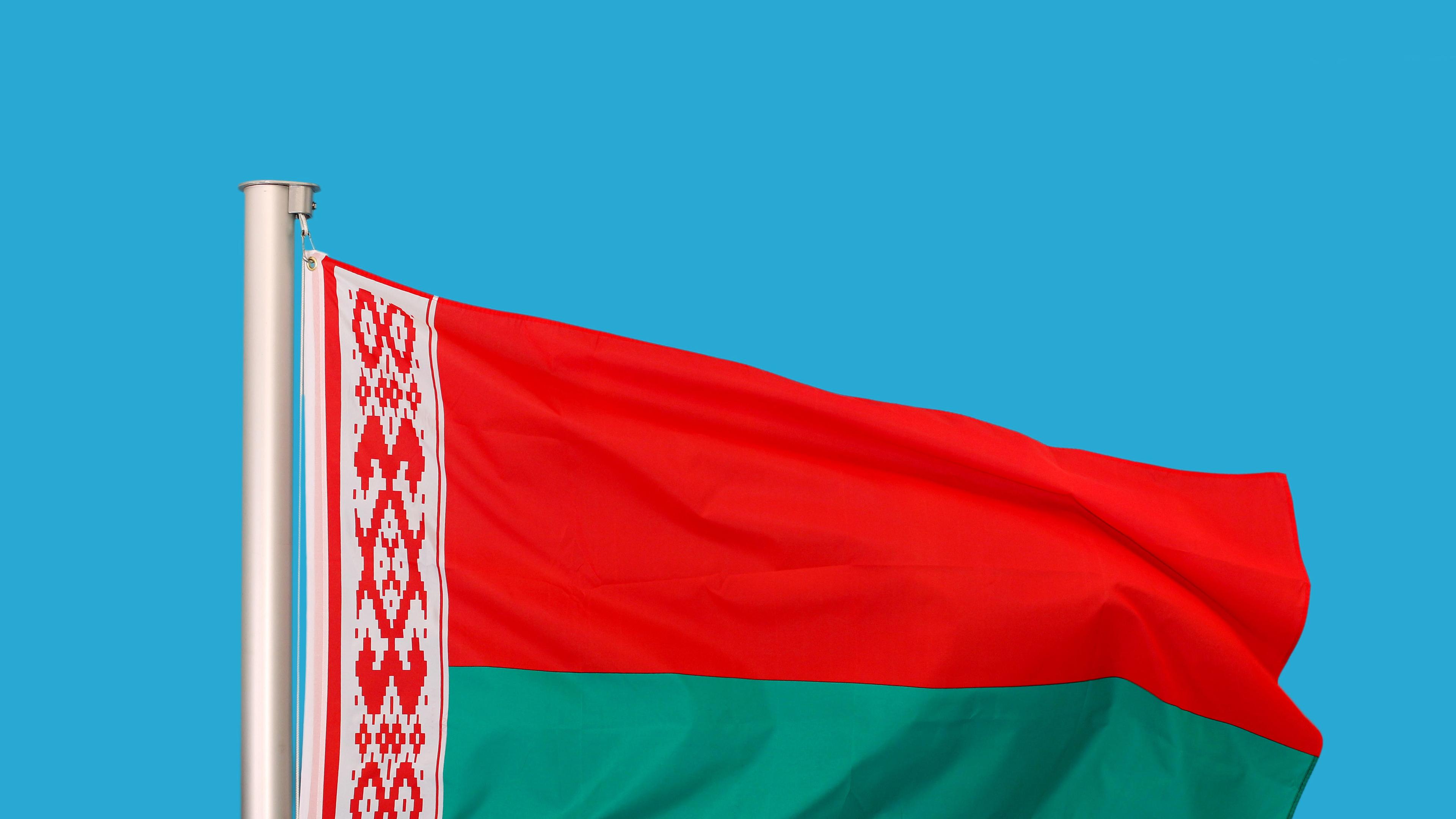 Flagge von Weißrussland