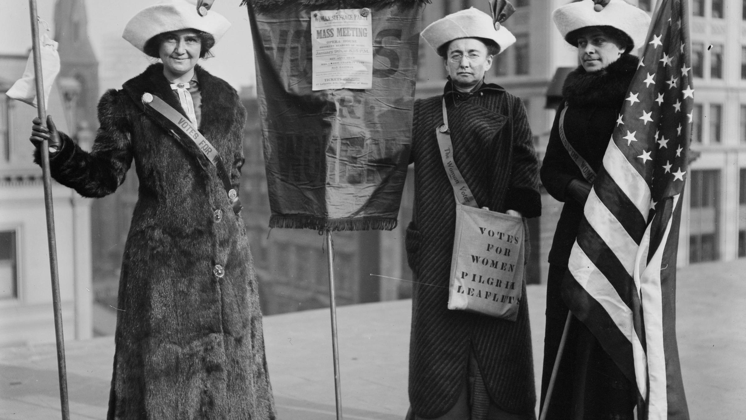 Altes Foto von Frauen