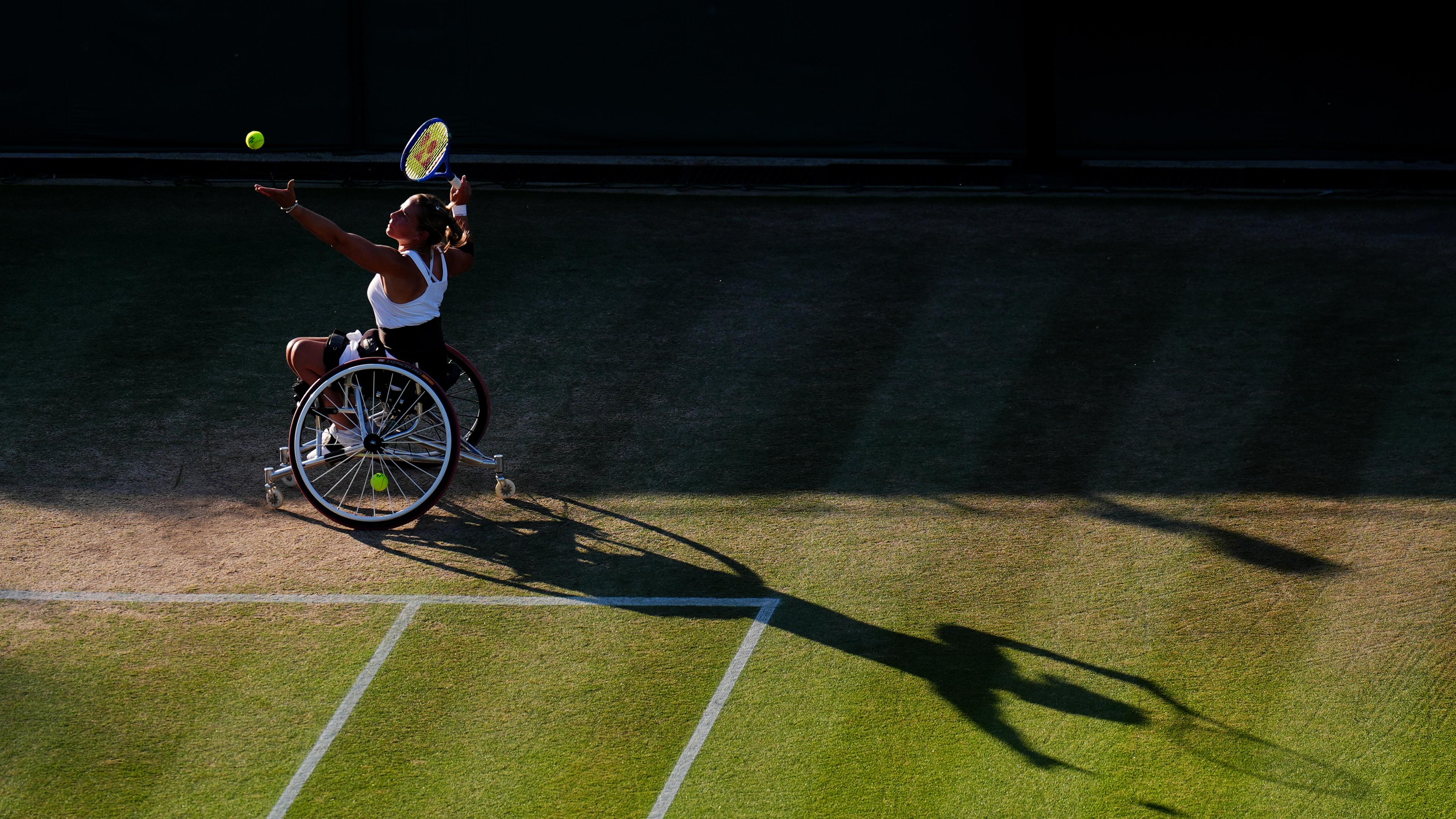 Wimbledon 2025 - Tag 10 - Rollstuhl Tennis