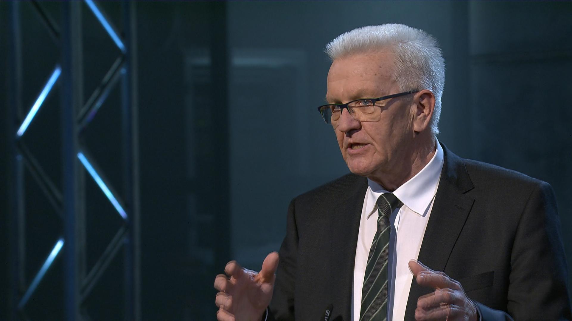 Ministerpräsident Winfried Kretschmann 