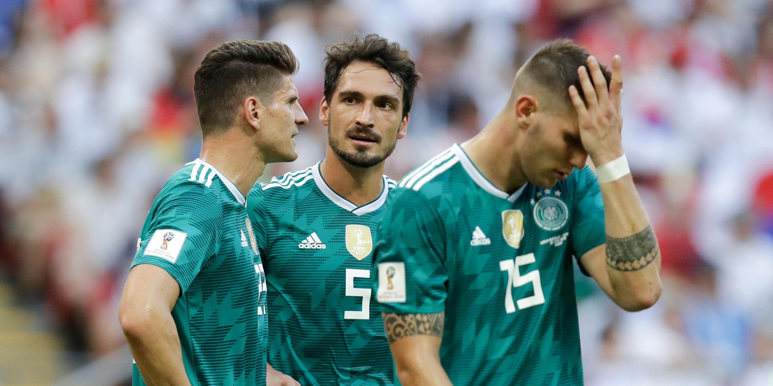 Deutschland verabschiedet sich erstmals in der Geschichte schon nach der Vorrunde der Weltmeisterschaft 2018.