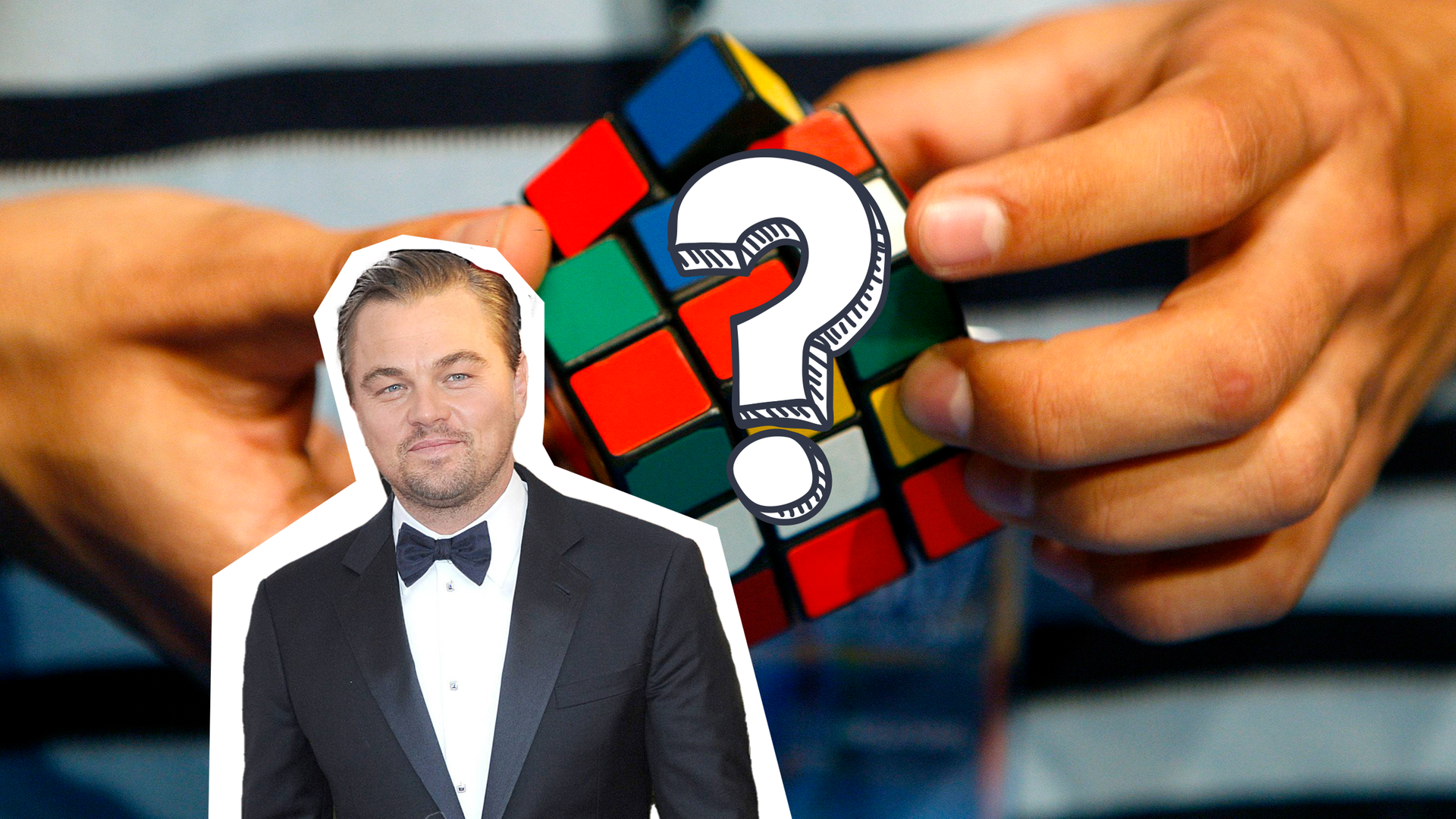 Zauberwürfel in den Händen