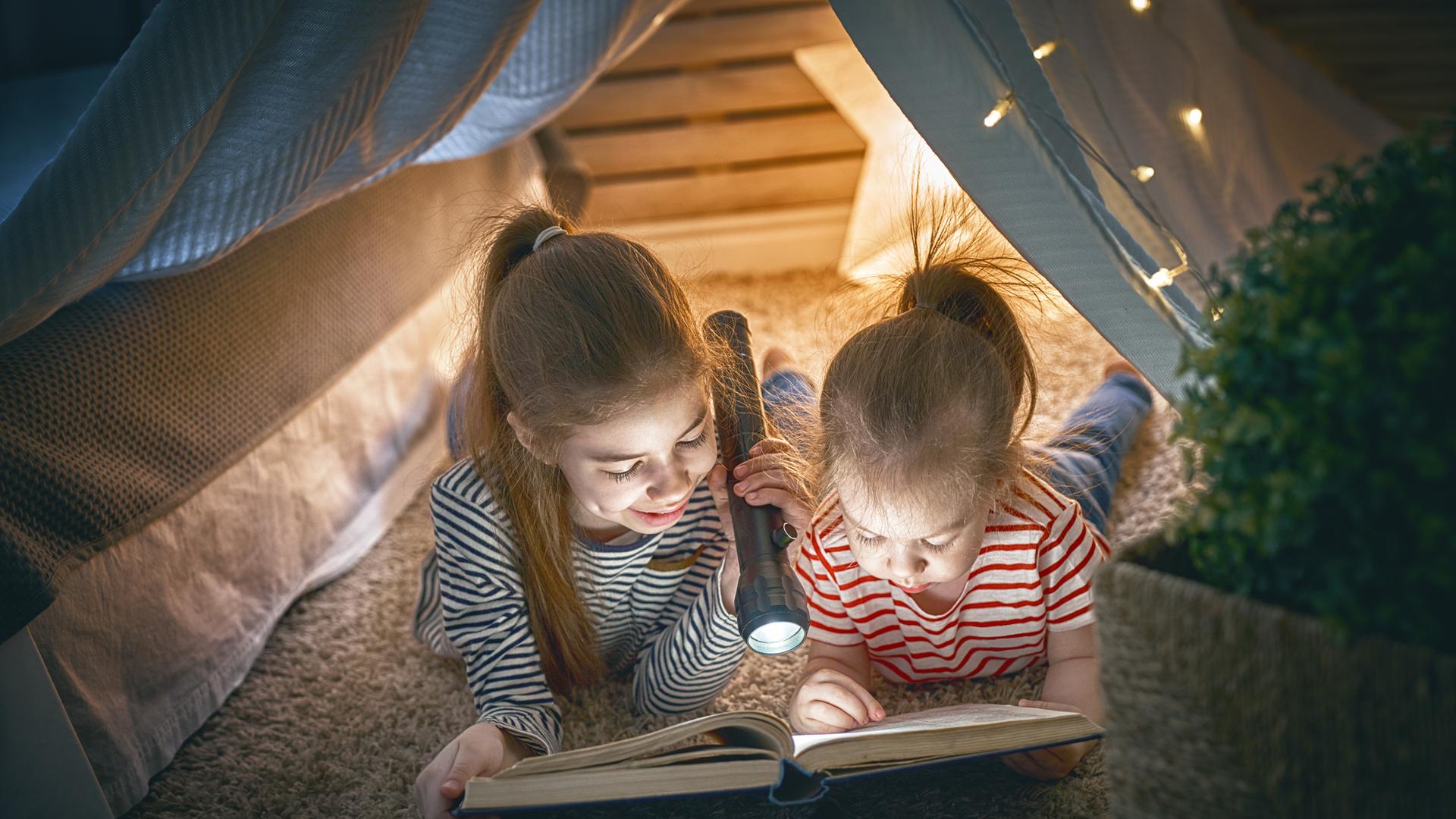 Zelten im Wohnzimmer