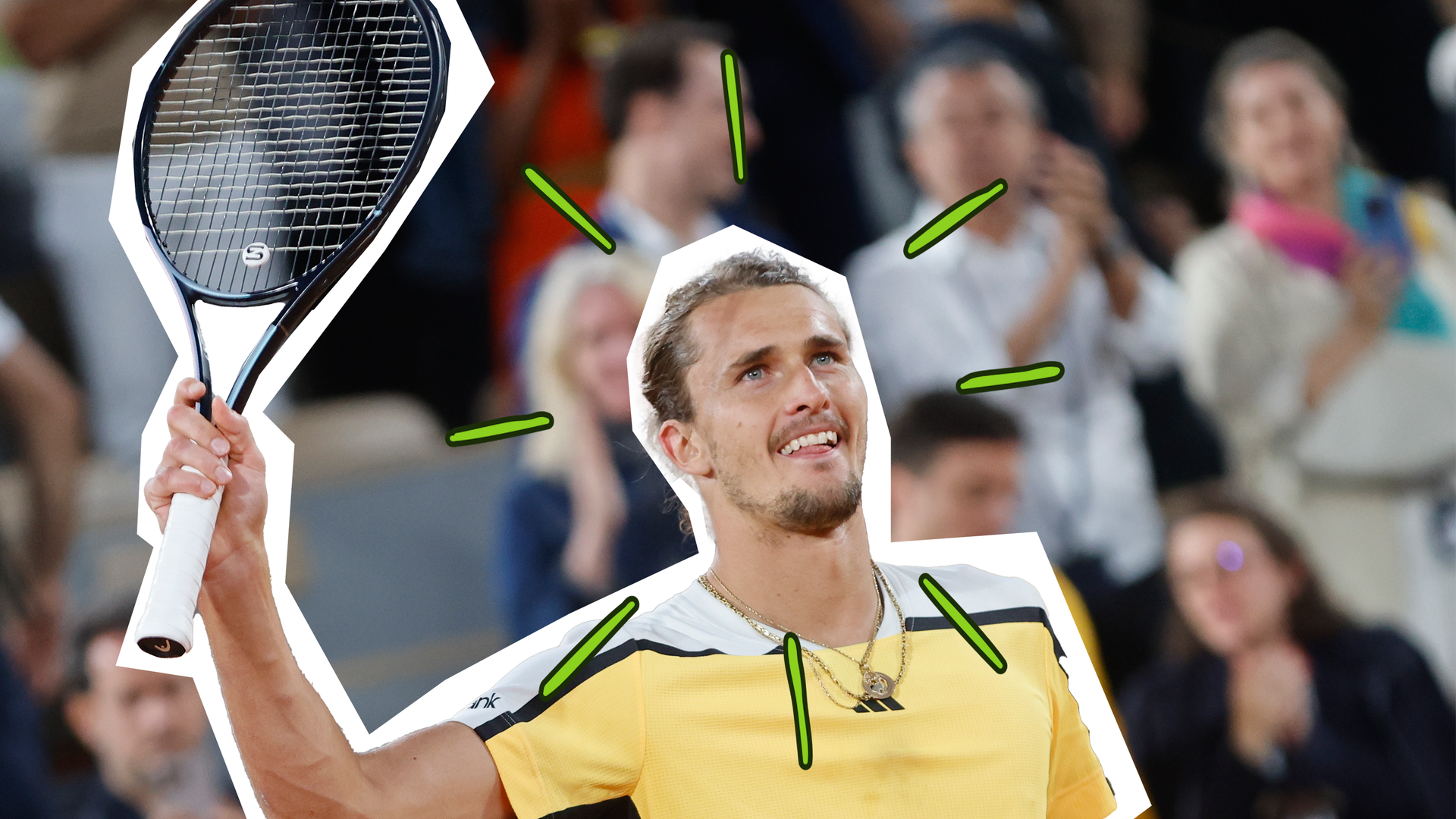 Alexander Zverev freut sich