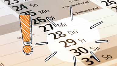 Zwischen den Jahren, Kalender